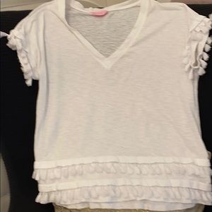 White Lily Pulitzer tee shirt